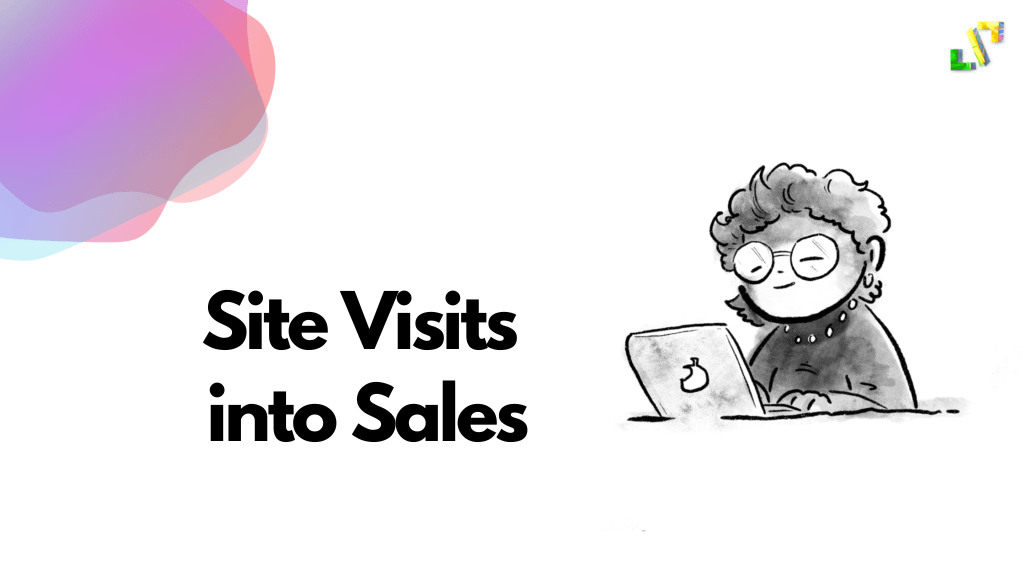 converting your site visits into sales